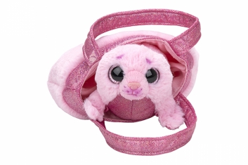 Tuleň v kabelce růžový