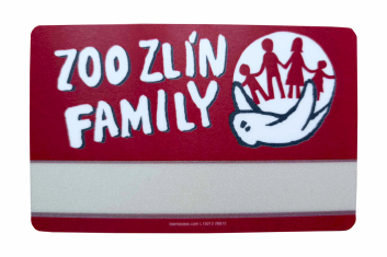 Karta ZOO Zlín Family STANDARD osobní + host
