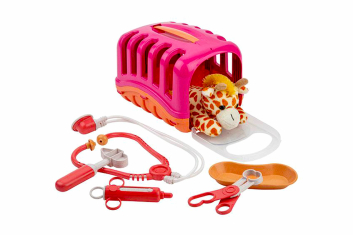 Veterinární set žirafa