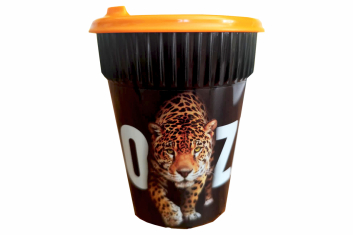Kelímek na kávu 0,3 l motiv jaguár