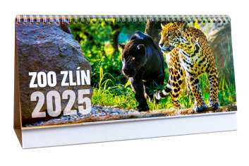 Stolní kalendář Zoo Zlín 2025