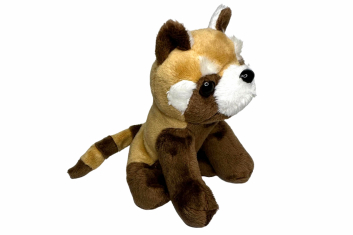 Plyšová panda červená 14 cm