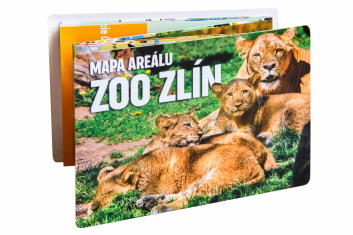 Mapa Zoo Zlín 2025