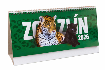 Stolní kalendář Zoo Zlín 2026