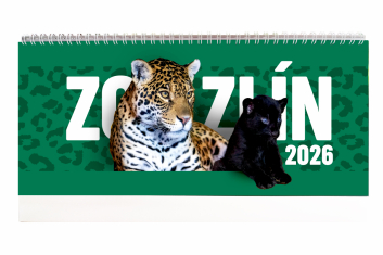 Stolní kalendář Zoo Zlín 2026