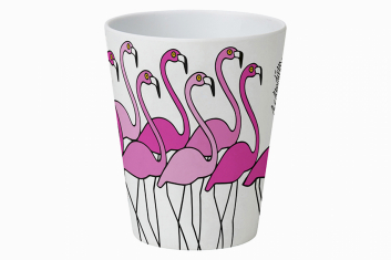 Veselý kelímek plameňáci