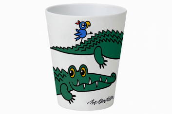 Veselý kelímek krokodýl