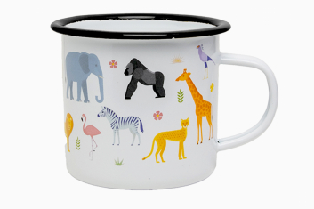 Smaltovaný hrneček savana