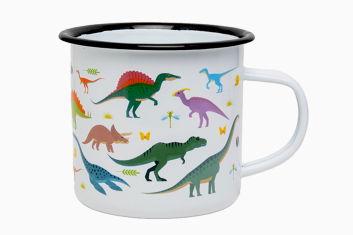 Smaltovaný hrneček dino