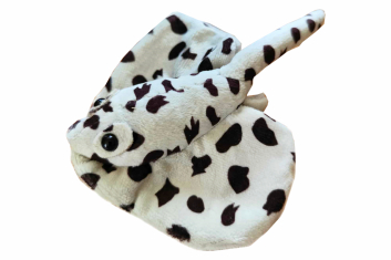 Plyšový rejnok puntíkatý 16 cm