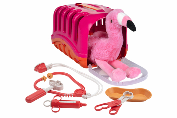 Veterinární set plameňák