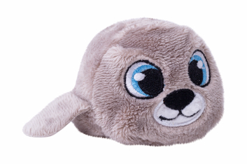 Plyšová koule tuleň šedý