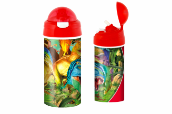 3D láhev na pití dino