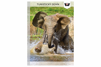 Turistický deník - motiv slon africký