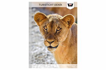 Turistický deník - motiv lvice