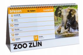 Stolní kalendář Zoo Zlín 2027