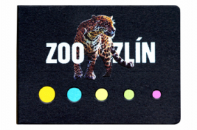 Bloček se samolepícími štítky Zoo Zlín