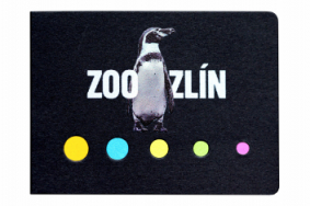 Bloček se samolepícími štítky Zoo Zlín