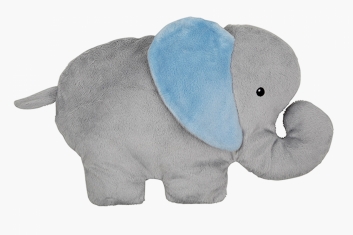 Polštářek slon modrý