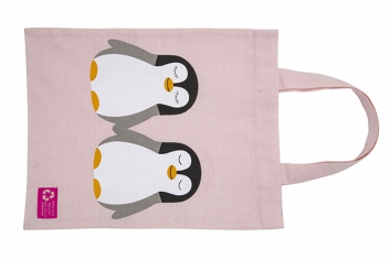 Dětská látková taška tučňáci