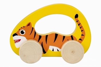 Dřevěné auto tygr