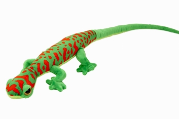 Plyšový gekon zelený 62 cm