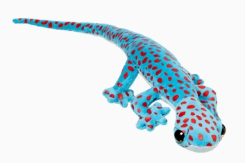 Plyšový gekon modrý 62 cm