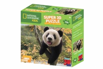 3D puzzle panda 100 dílků