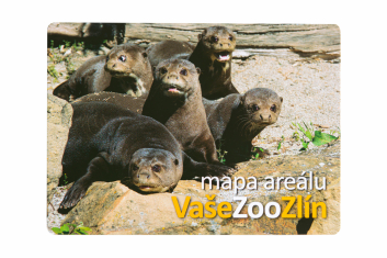 Mapa Zoo Zlín 2021