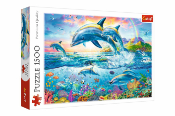 Puzzle delfíni 1500 dílků