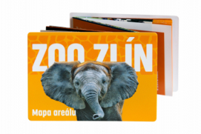 Mapa Zoo Zlín 2022