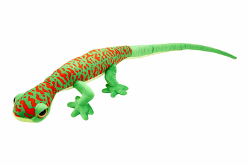 Plyšový gekon zelený 112 cm