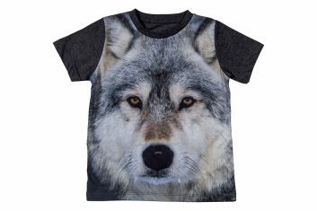 Dětské tričko vlk