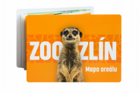 Mapa Zoo Zlín 2023