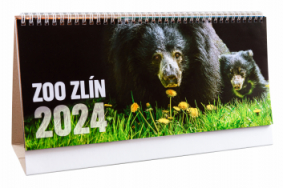 Stolní kalendář Zoo Zlín 2024